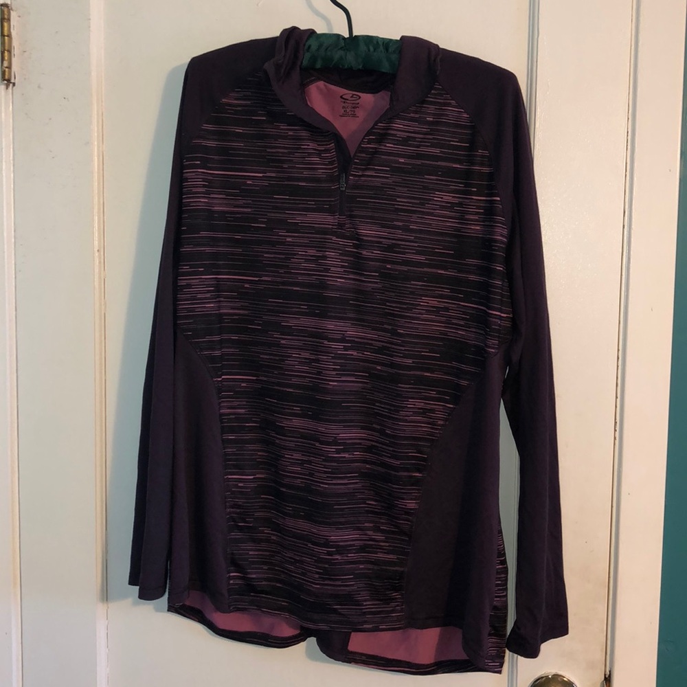 Quarter Zip Athletic Long Sleeve Shirt